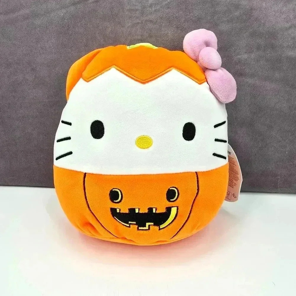 Hello Kitty and Friends Squishmallows‎ Pumpkin Halloween Plush NWT #49